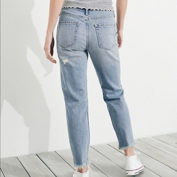 Hollister Jeans Hollister High Rise Mom Jeans Poshmark